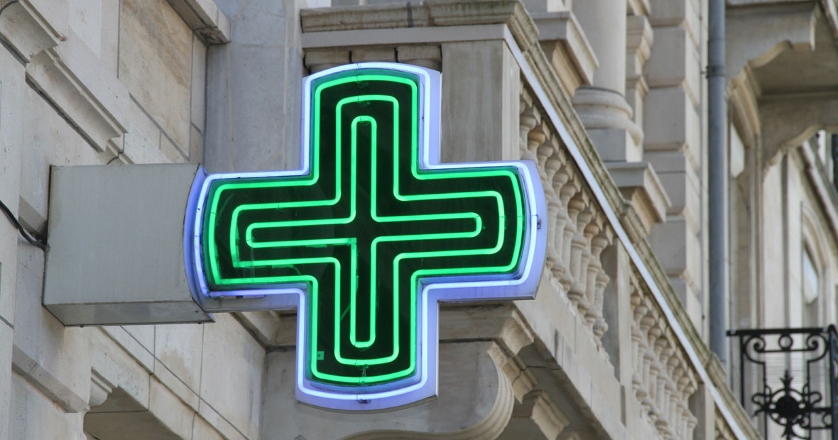 enseigne de pharmacie